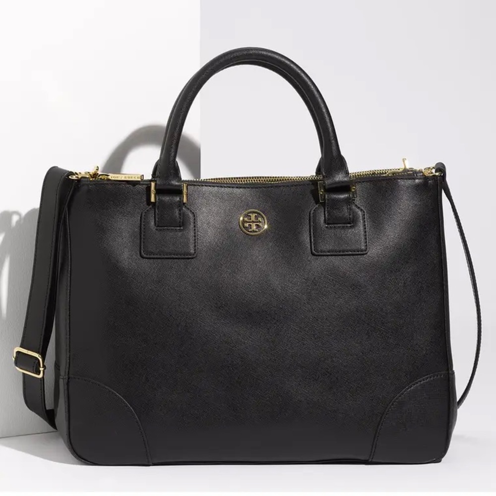 Tory Burch Robinson Double Zip Tote